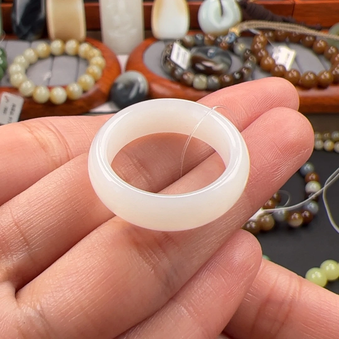 和田玉指环19未镶嵌