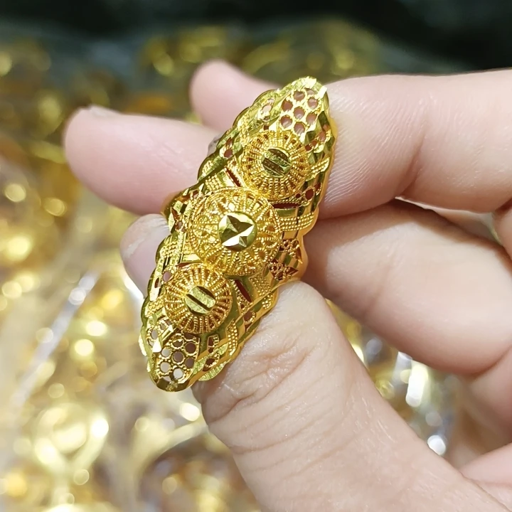 铜合金戒指  يېڭى ئالتۇن پاسون ئۈزۈك新戒指005
