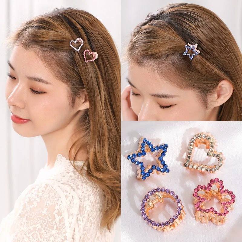 气质迷你抓夹小号头发夹子韩国优雅精致发夹后脑勺头饰刘海夹发卡