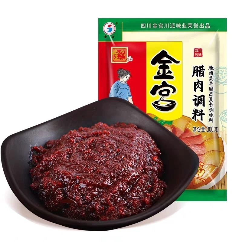 金宫腊肉调料300g家用自制四川特产商用酱料腌制调味料包1袋装6斤