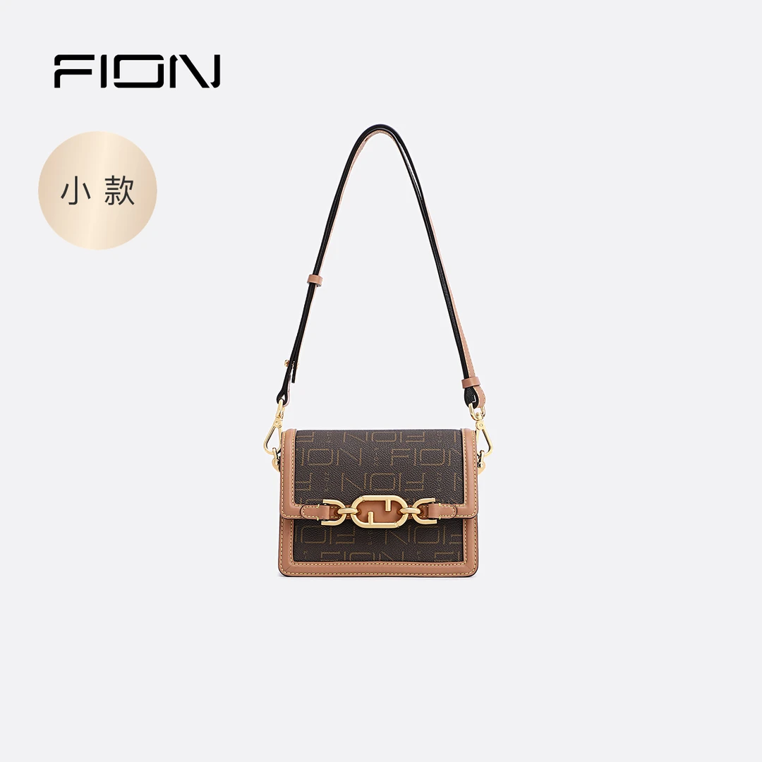 FION菲安妮箱包【618礼物】小方包女包感单肩包斜挎包FAAFIFS264