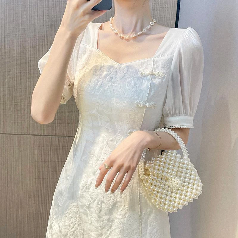 女装连衣裙显瘦气质优雅时尚-直播专用链接