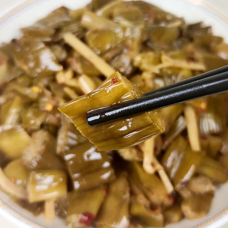 芋苗酸开盖即食酸芋苗芋头梗芋荷酸菜酸笋开胃下饭菜广西特产笋0g