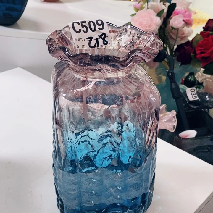 花瓶高23厘米口6厘米