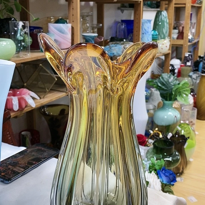 高度28口径14琉璃花瓶