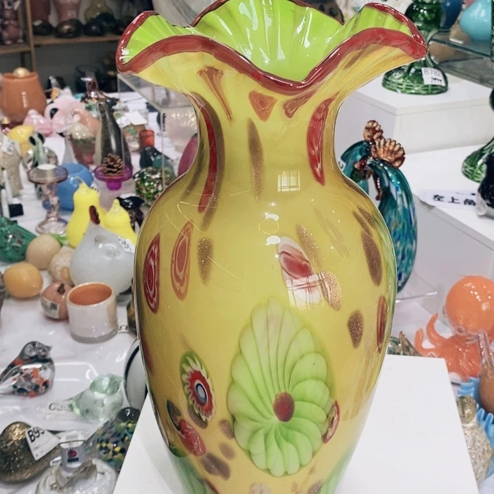 花瓶高38厘米口7厘米