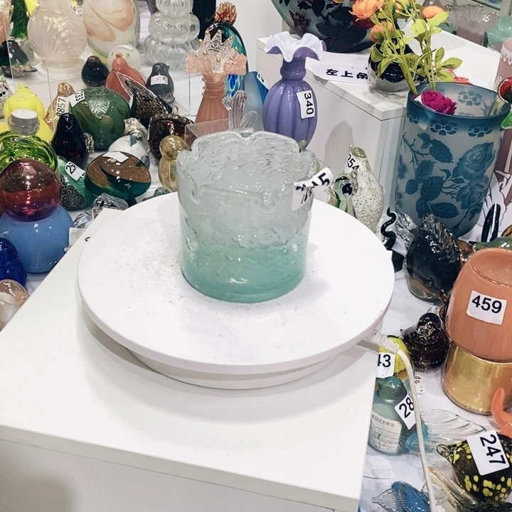 高10口8琉璃花瓶