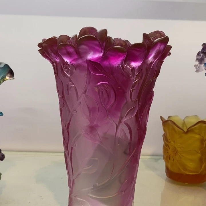 花瓶高22厘米口13厘米