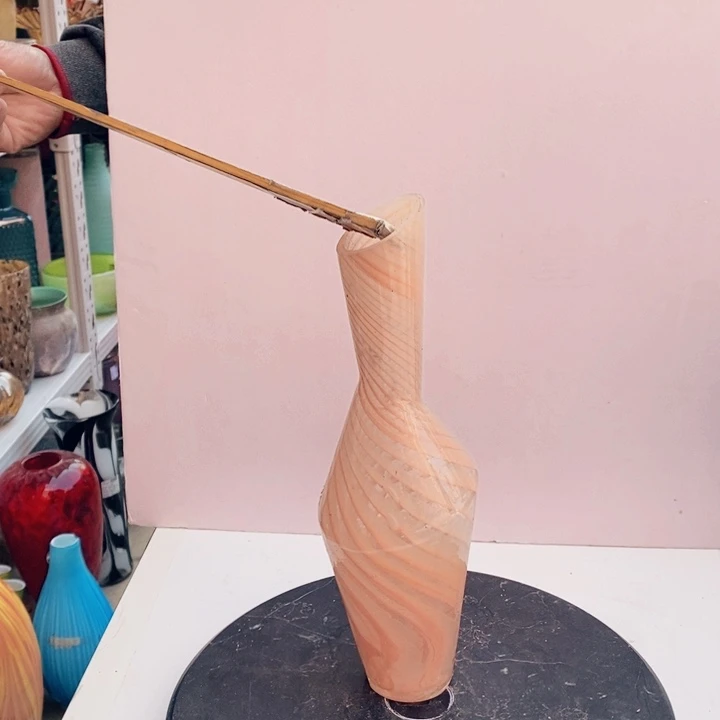 花瓶高28厘米口4厘米