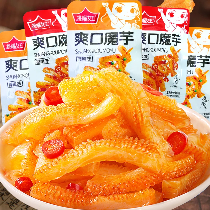 麻辣小零食香辣魔芋爽