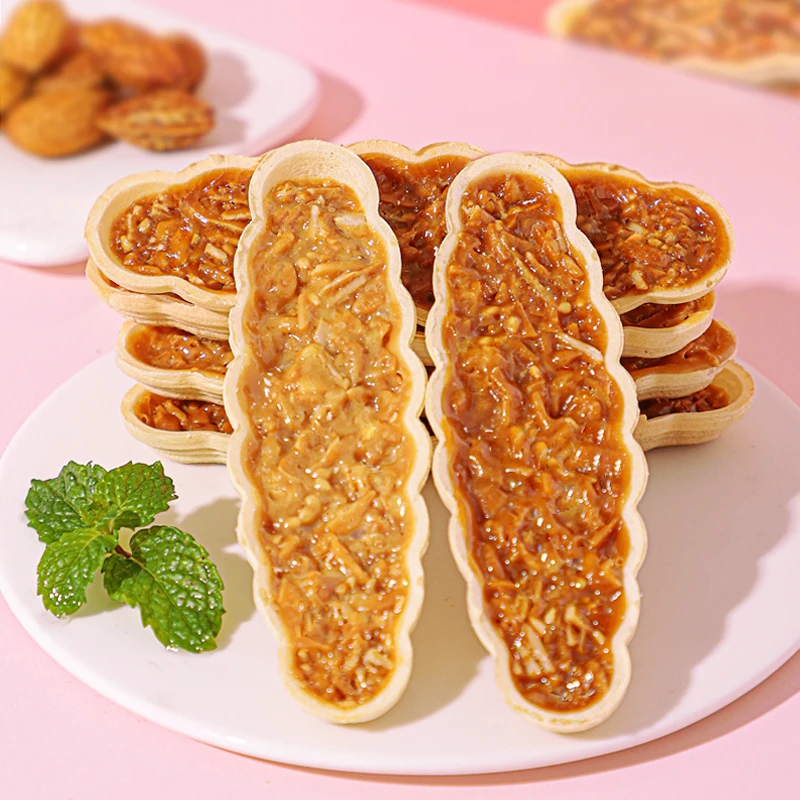 叶酥坚果脆花生酥日式饼干散装多口味零食小吃休闲食品整箱