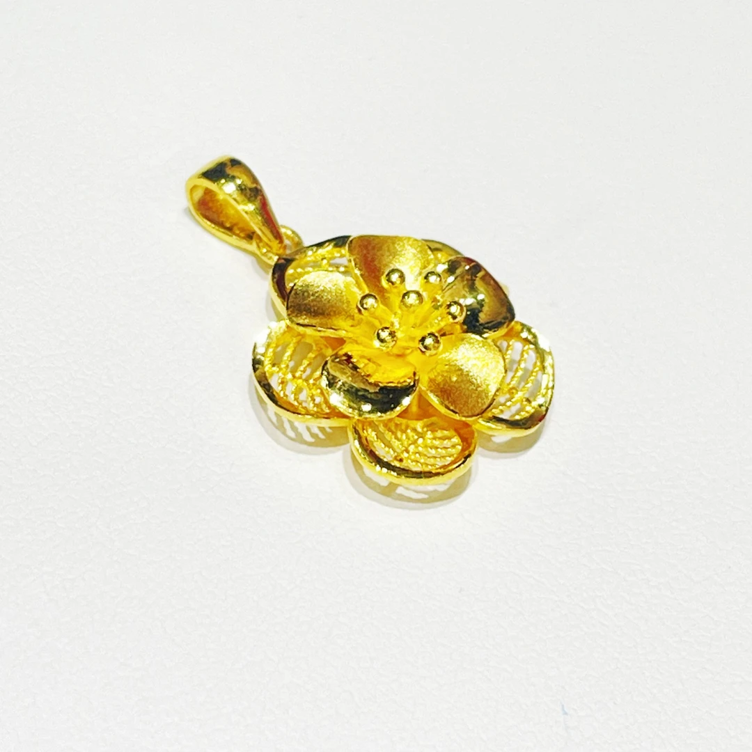 1231清仓福利专场足金999花型吊坠