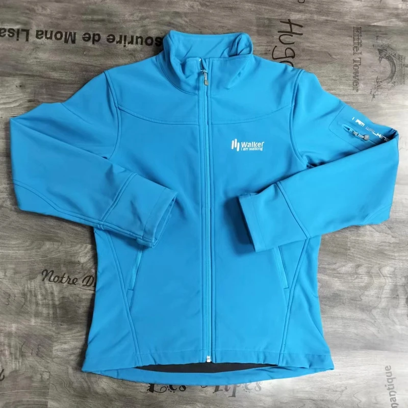 高端轻奢大牌正品立领抓绒冲锋衣原单尾货高端休闲户外防水防风