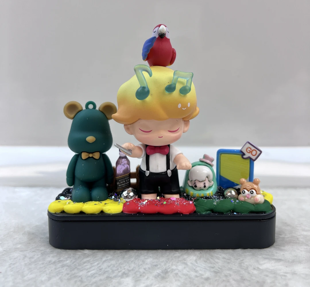 国版潮玩停车牌 家居摆件