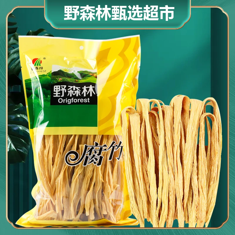 Origforest/野森林腐竹黄豆腐竹干货豆皮火锅食材农家手工腐竹腐竹同城配