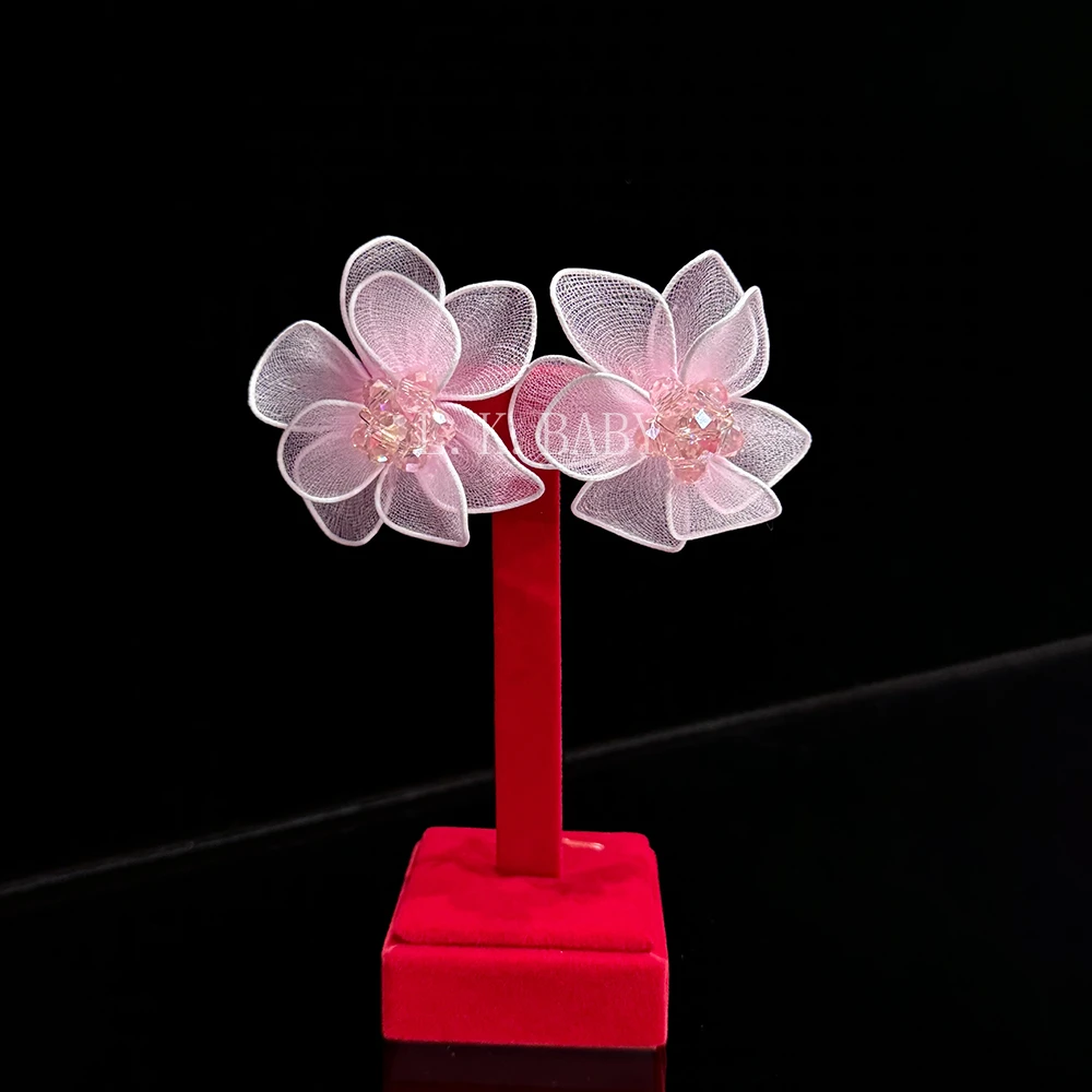 【L.K.BABY】法式轻奢浪漫花朵配饰