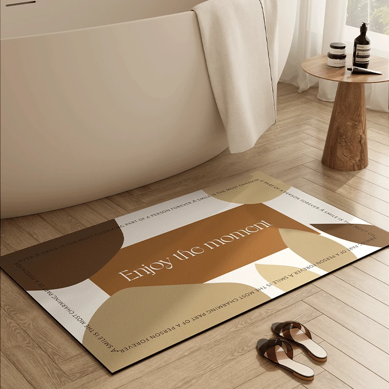 卫生间地垫浴室门口吸水地毯家用厕所防滑脚垫门垫进门洗手间垫子