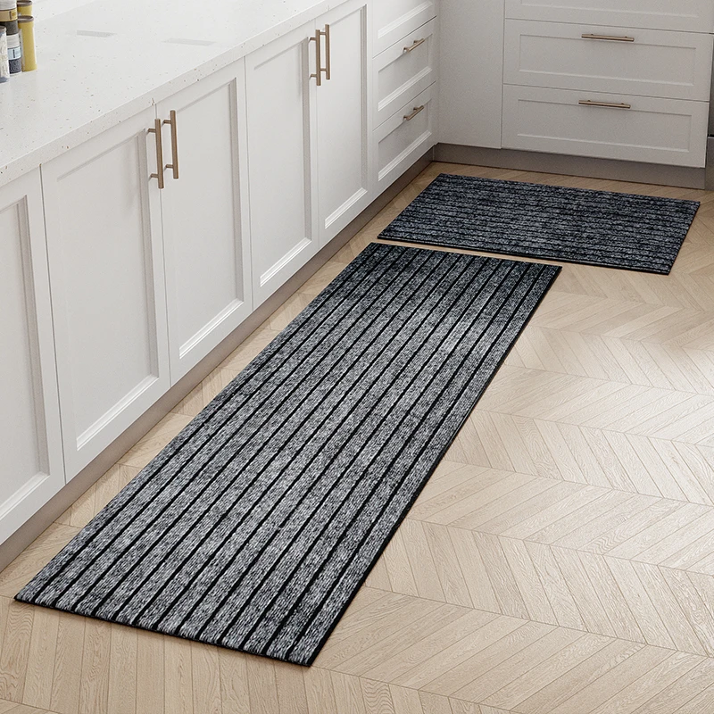 【经久耐用】厨房地垫吸水吸油防滑脚垫防滑耐脏长条门口垫可定制