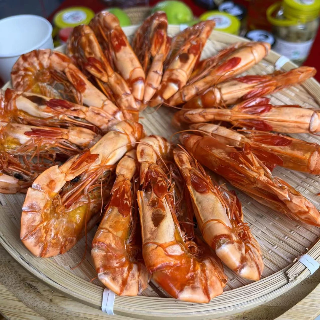 九节虾干 对虾 淡口即食九节虾 零食 煲粥 煮面条鲜甜