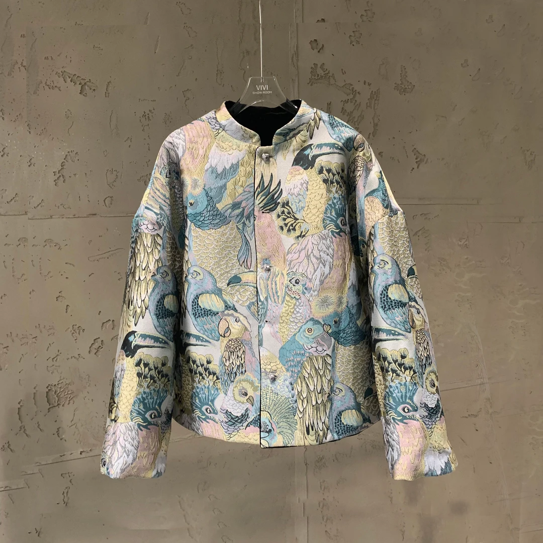 DEZI宝藏衣橱秋冬国风内外两穿时尚女外套LS6876088