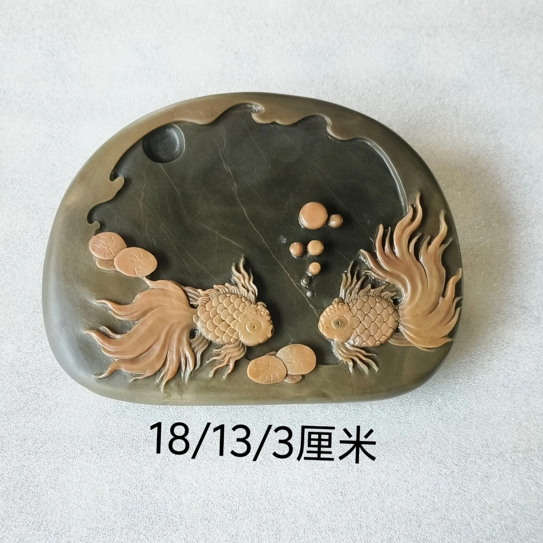苴却砚攀枝花新品厂家直销大池实用砚台原石雕刻收藏作品包邮歙砚