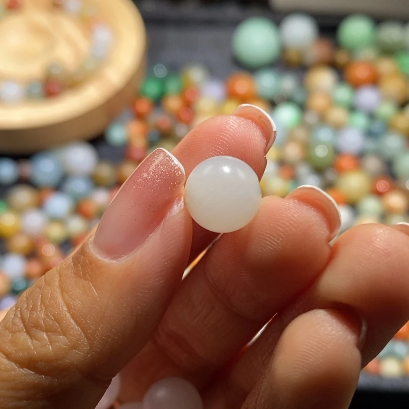 【闪购商品】翡翠珠子未镶嵌