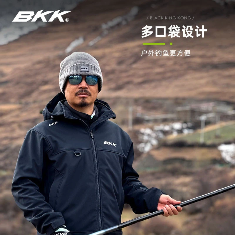 BKK新款软壳外套秋冬户外运动保暖