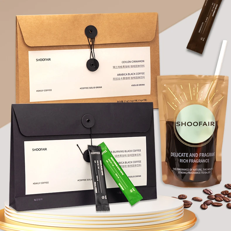 SHOOFAIR咖啡袋八边封食品包装密封袋子咖啡豆分装保存袋