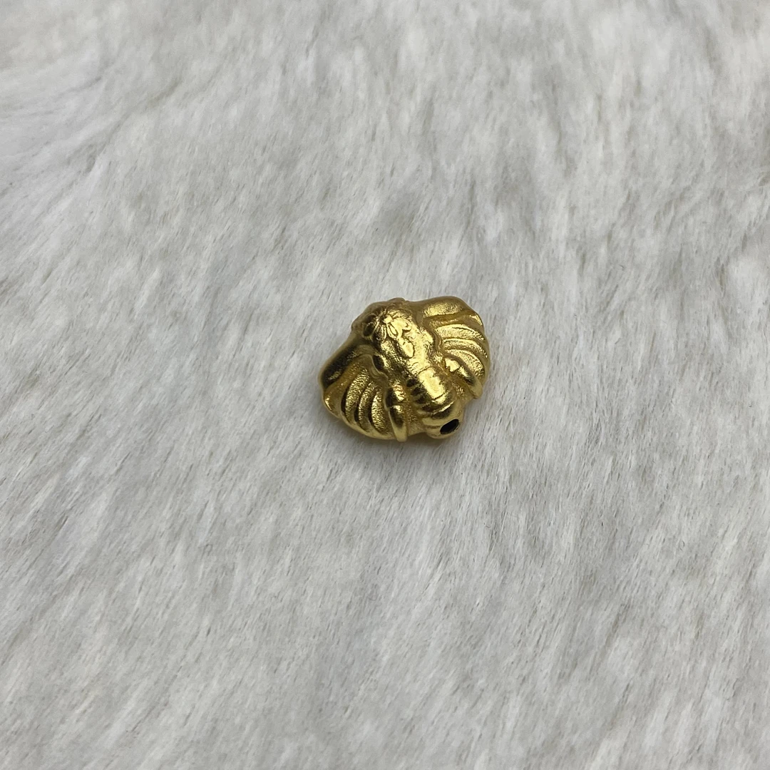 925银银制品 12.6mm象神背云配饰