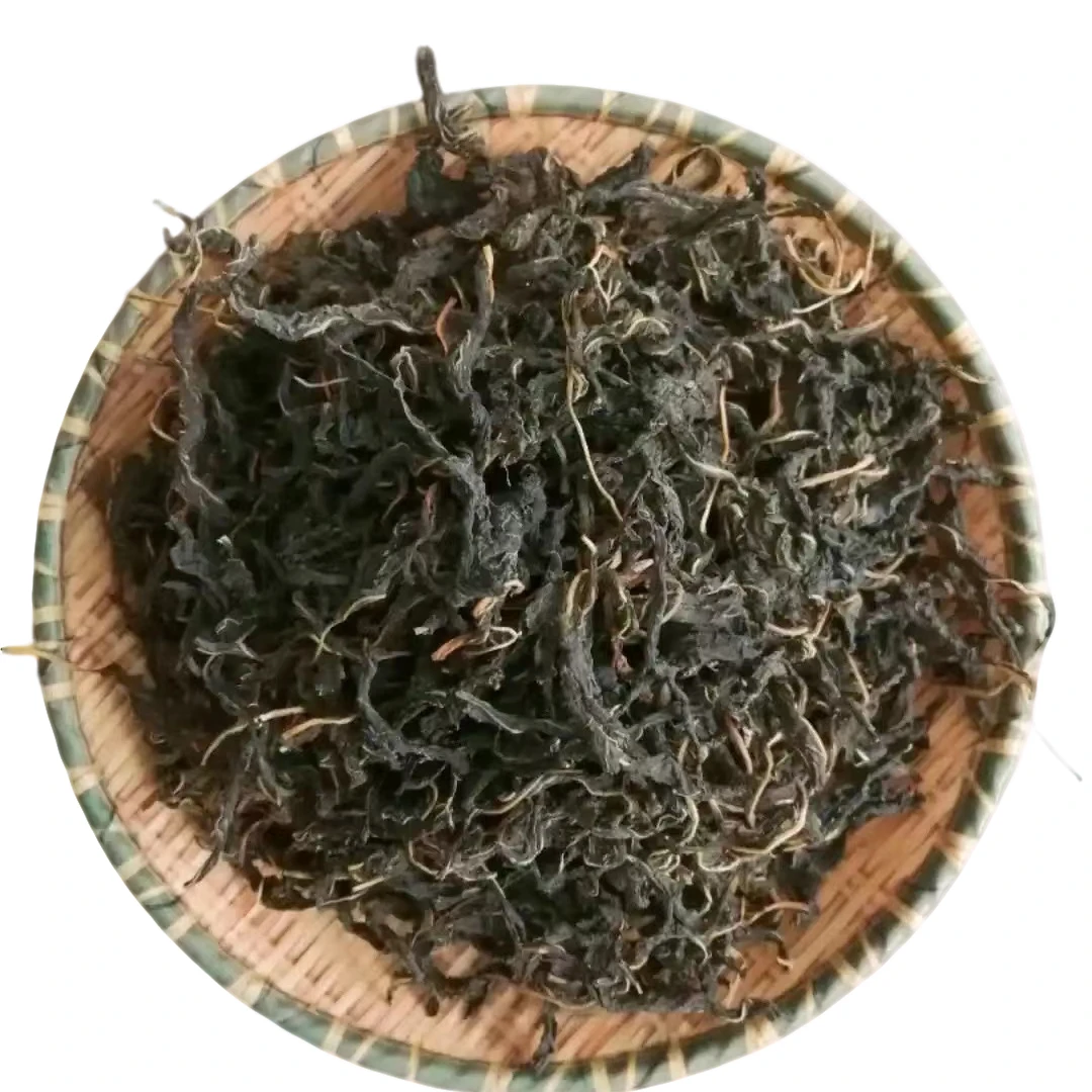 自家种的芝麻叶，太阳地下自然晒干