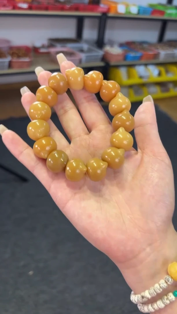 【闪购商品】菩提根/象牙果吊坠  18mm猫头单圈