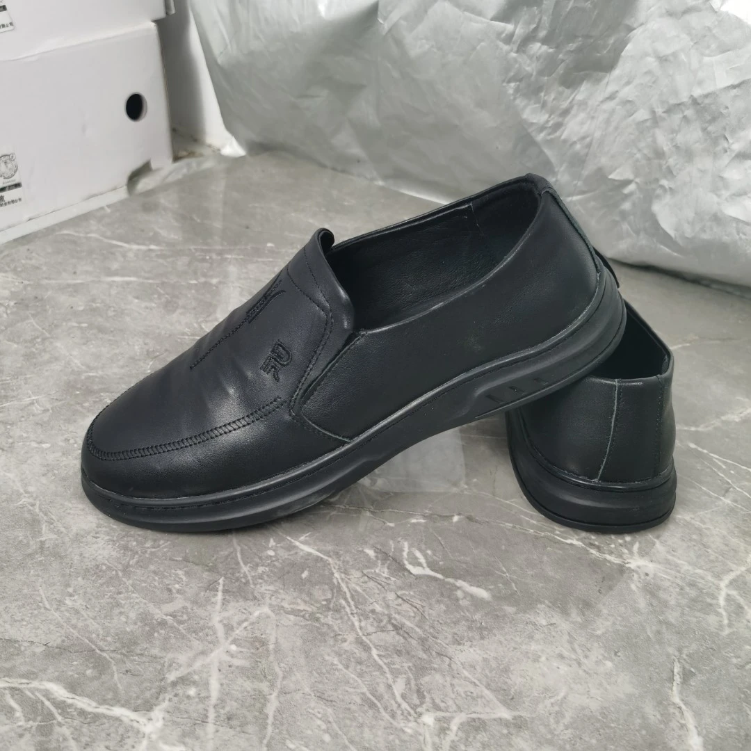 2023休闲百搭男士懒人鞋一脚蹬时尚软底单鞋  D28