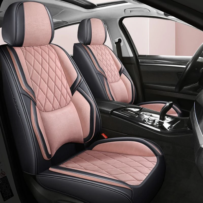 2023年新款汽车坐垫全包围科技布座套固定大腰靠四季通用座椅套