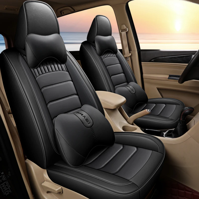 宝骏730七座专车专用座套四季通用2+2+3全包围汽车坐垫皮革座椅套