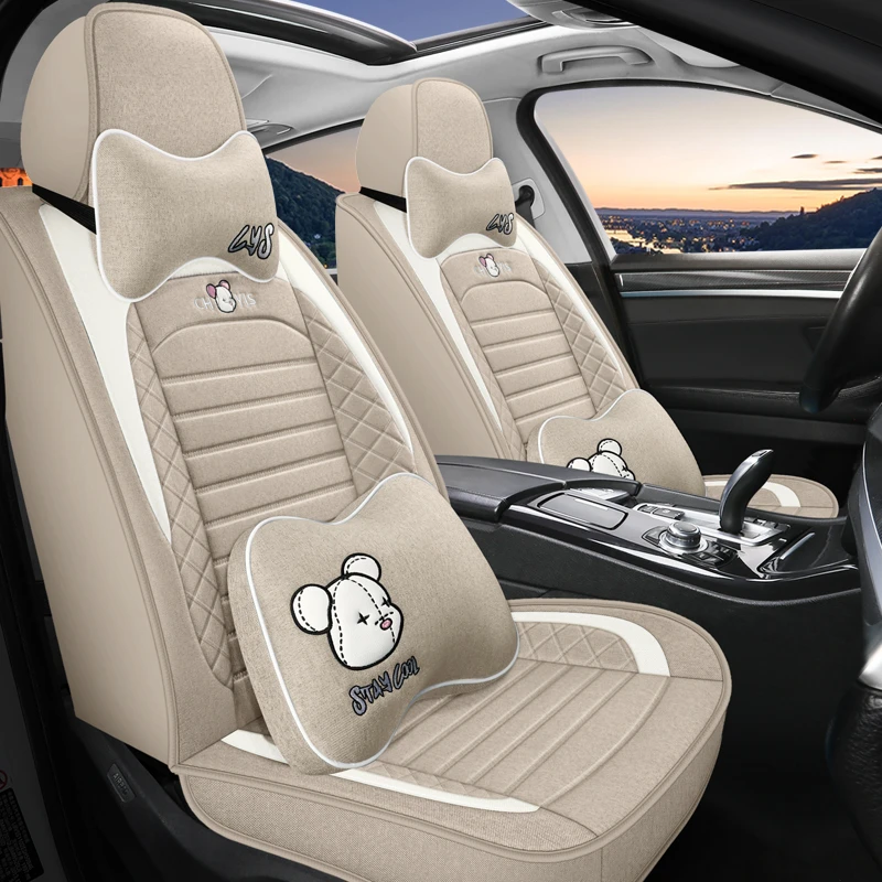 适用本田crv十代雅阁思域xrv冠道思域缤智座套全包汽车坐垫座椅套