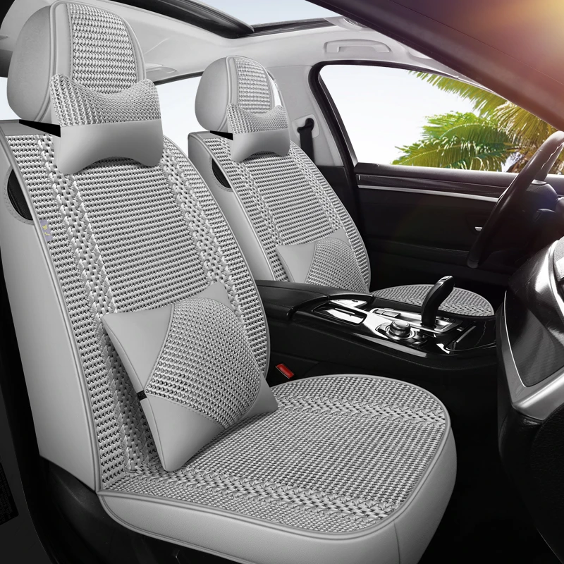 本田飞度座套ge8二代gk5夏季全包广本专用车内装饰汽车坐垫卡通女