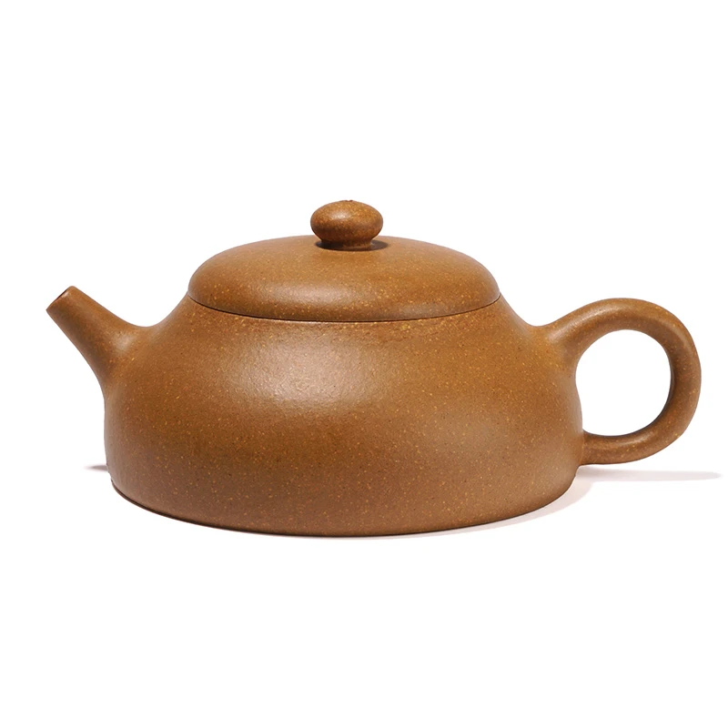 遇壶堂静乐120cc/黄段泥宜兴手工紫砂壶高端茶器茶壶茶具0311