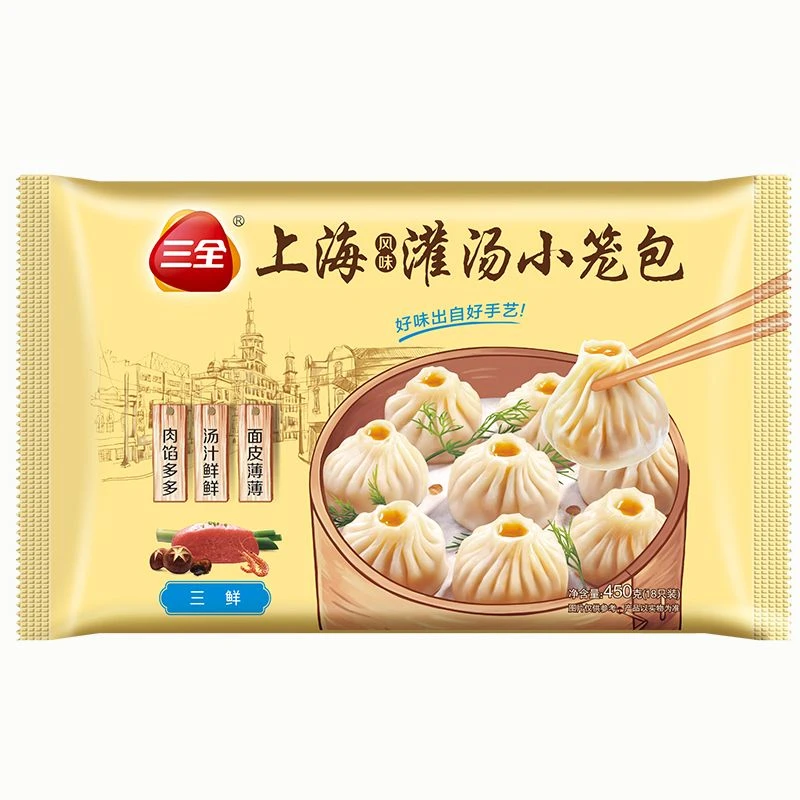 三全三鲜灌汤小笼包 450g/袋