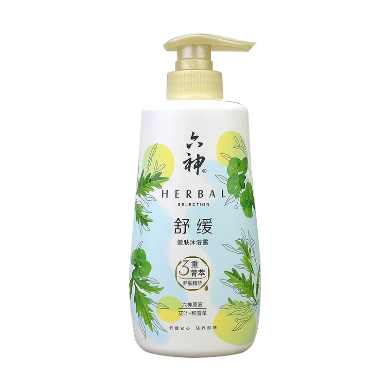 六神舒缓健肤沐浴露 750ml/瓶