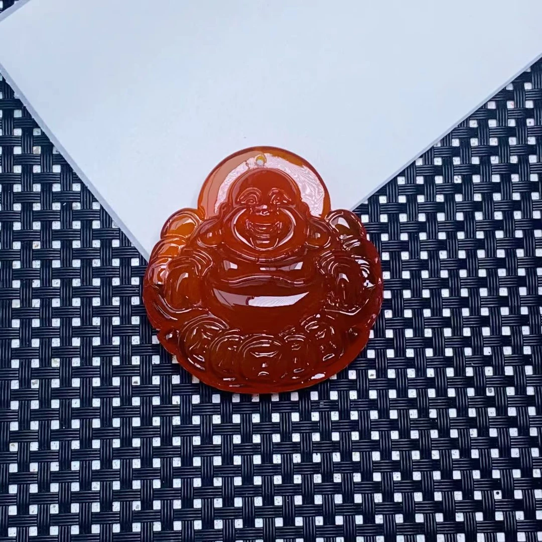 [石矿]A756红密佛公设计轻奢时尚手链手串项链