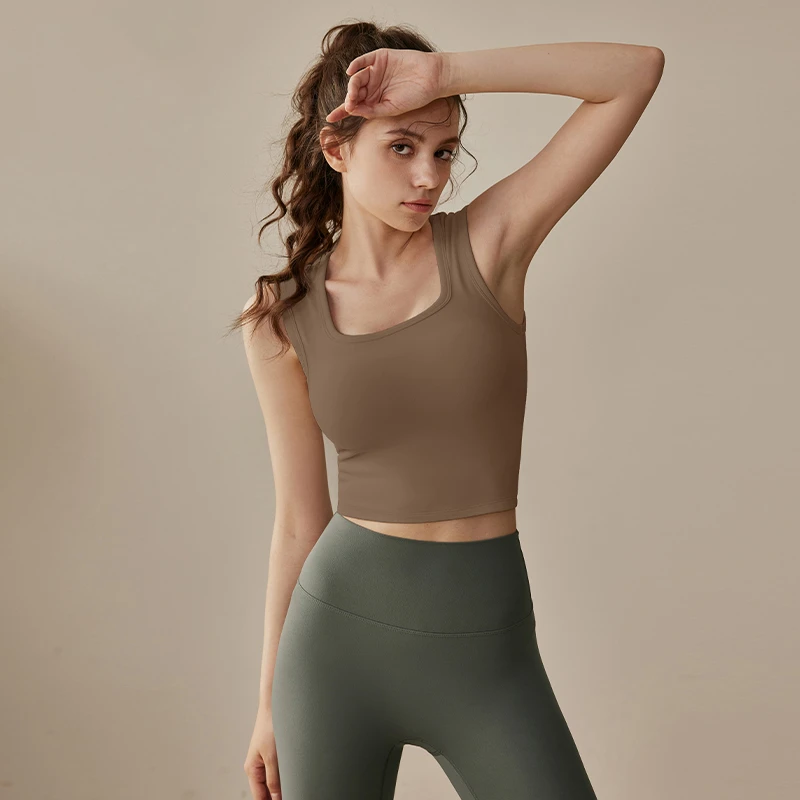 运动内衣女夏防震防下垂收副乳跑步健身背心专业普拉提瑜伽服文胸