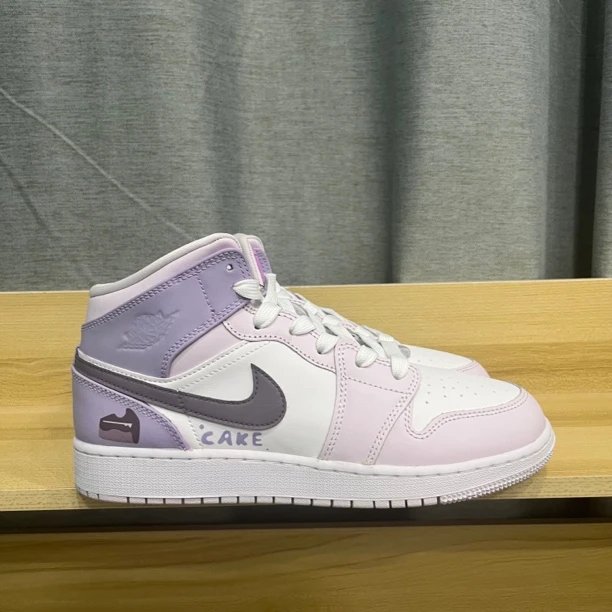 Aj1mid定制香芋紫40码全新原盒