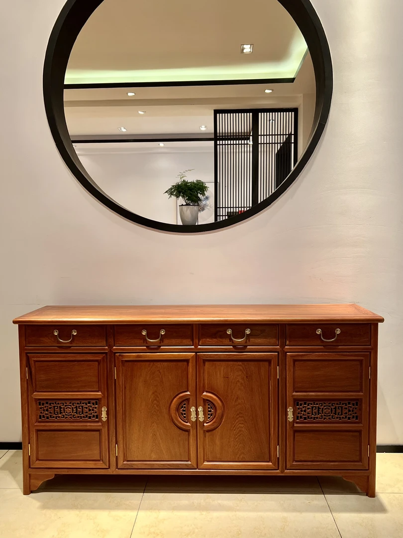 新款新中式餐边柜