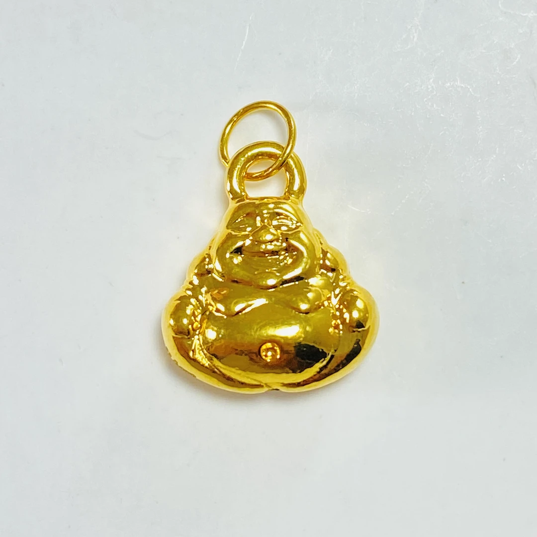 足金999 黄金弥勒佛 大肚佛 0.29