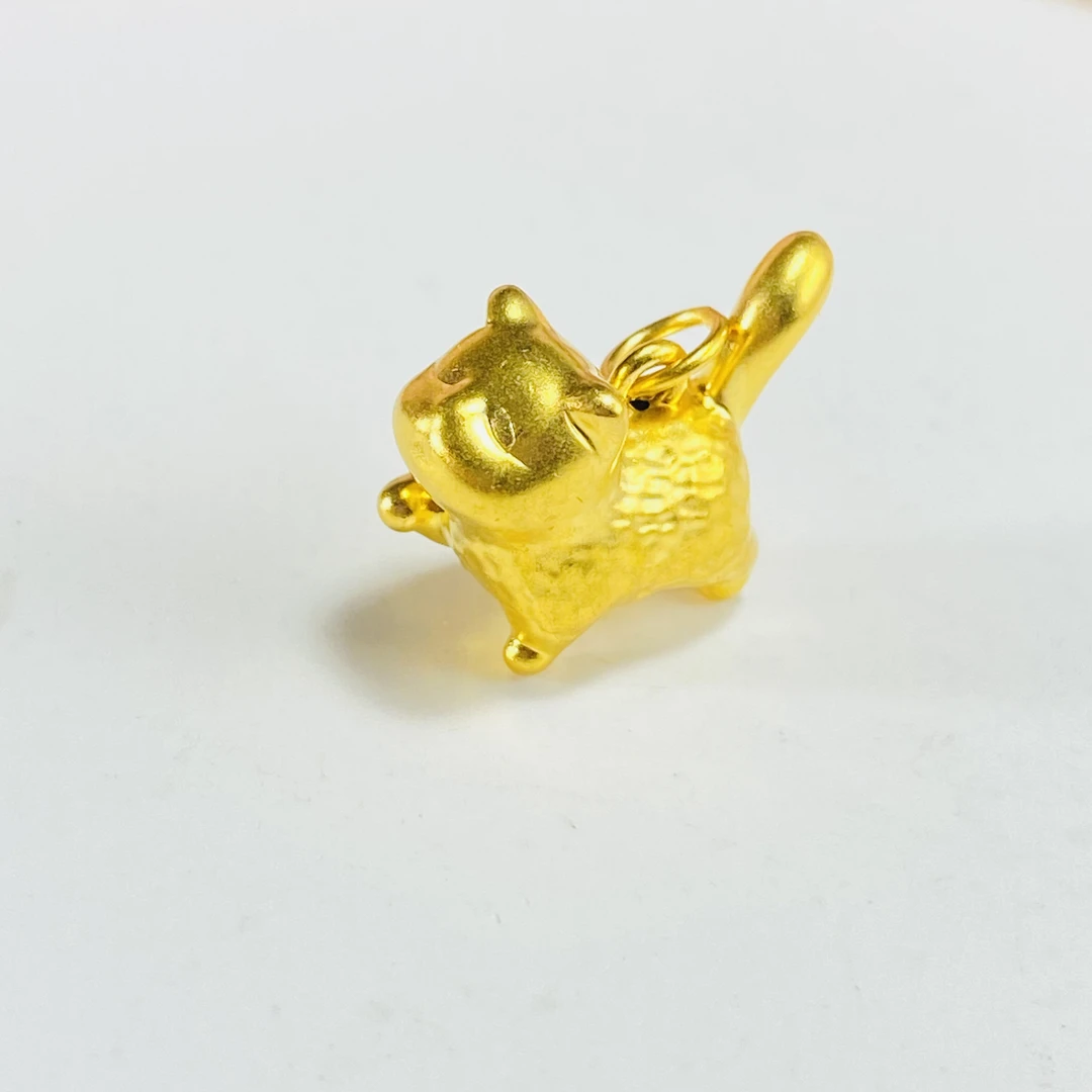 足金999 黄金傲娇猫 0.94