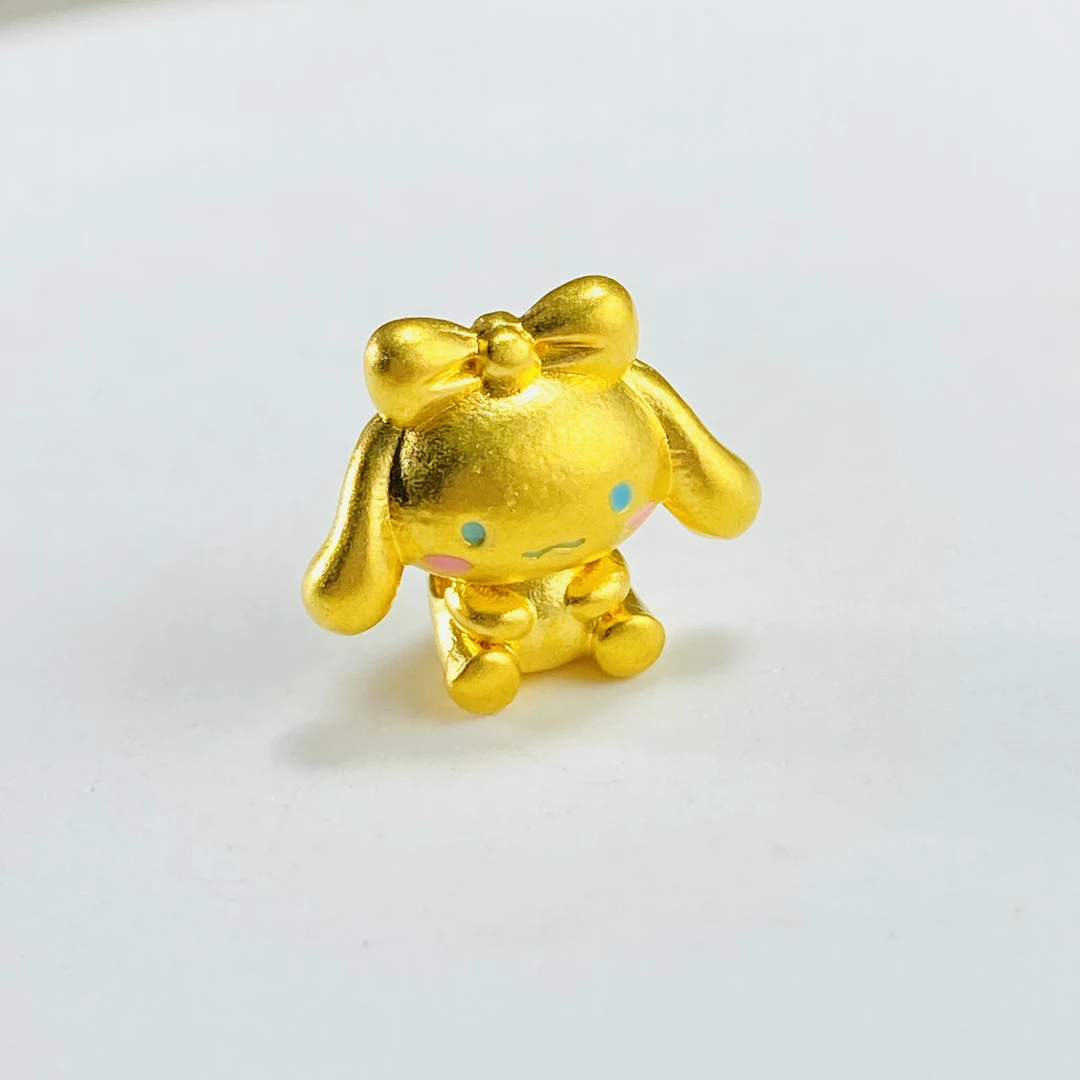 足金999 非遗珐琅玉桂狗  0.51