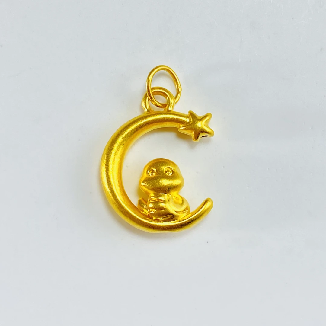 足金999 足金星月生肖蛇 0.53