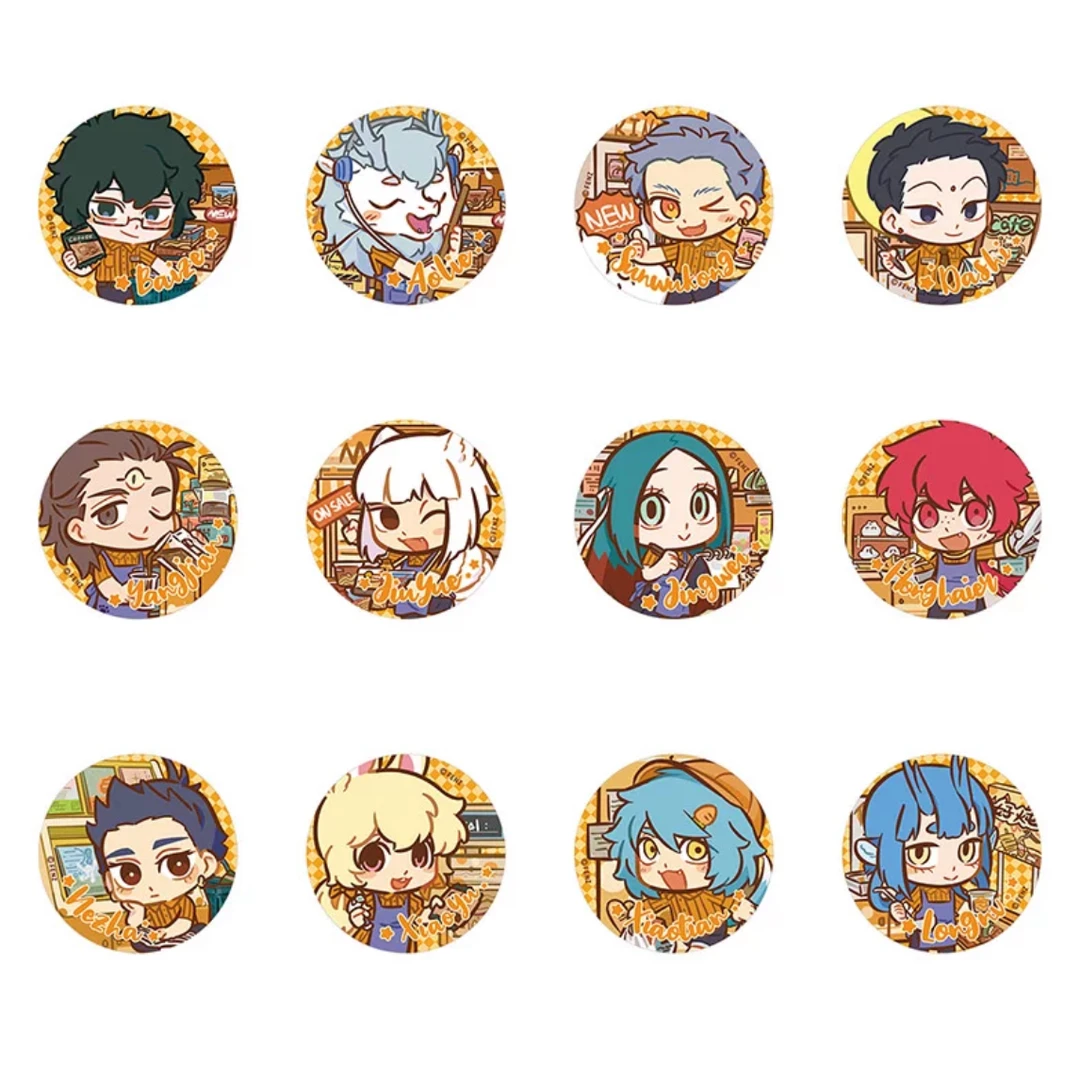 非人哉【便利店】马口铁徽 吧唧盲盒