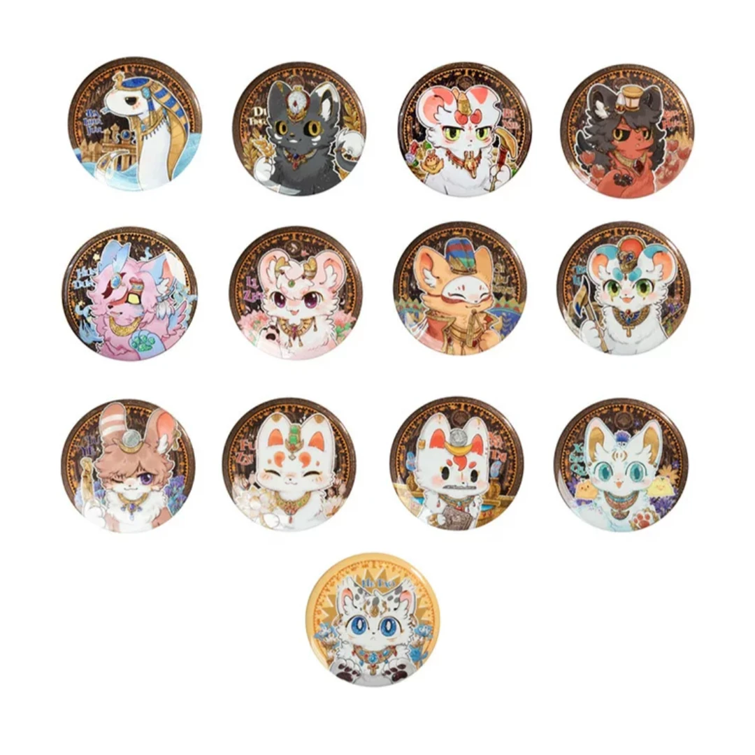 有兽焉金色誓约马口铁徽吧唧盲盒