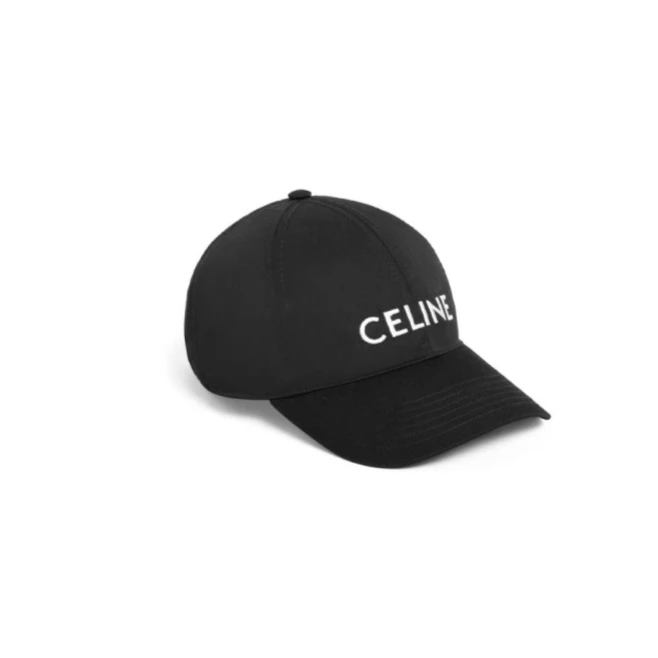 全新未使用 Celine/思琳 小花汤汤/TP007733/棒球帽 黑色